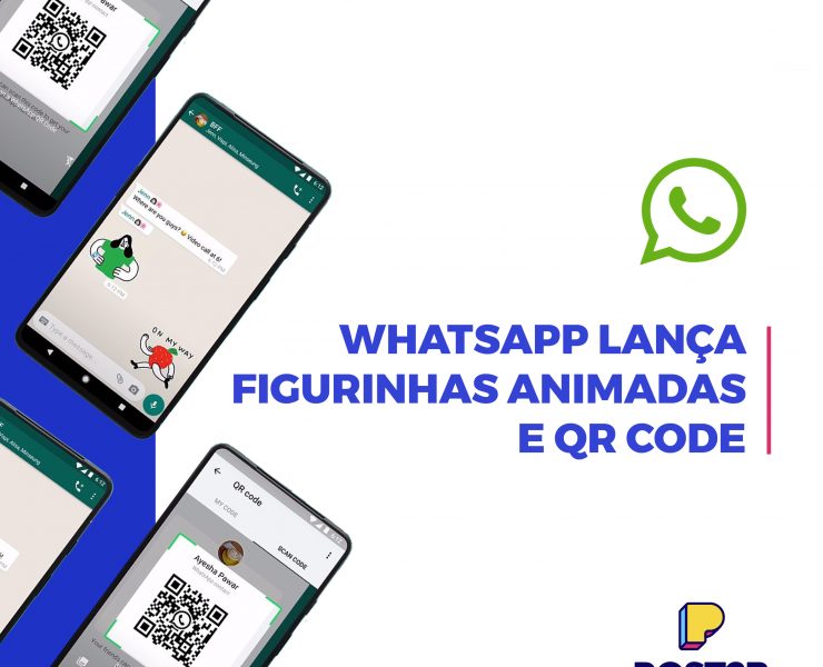 WHATSAPP LANÇA FIGURINHAS ANIMADAS E QR Code